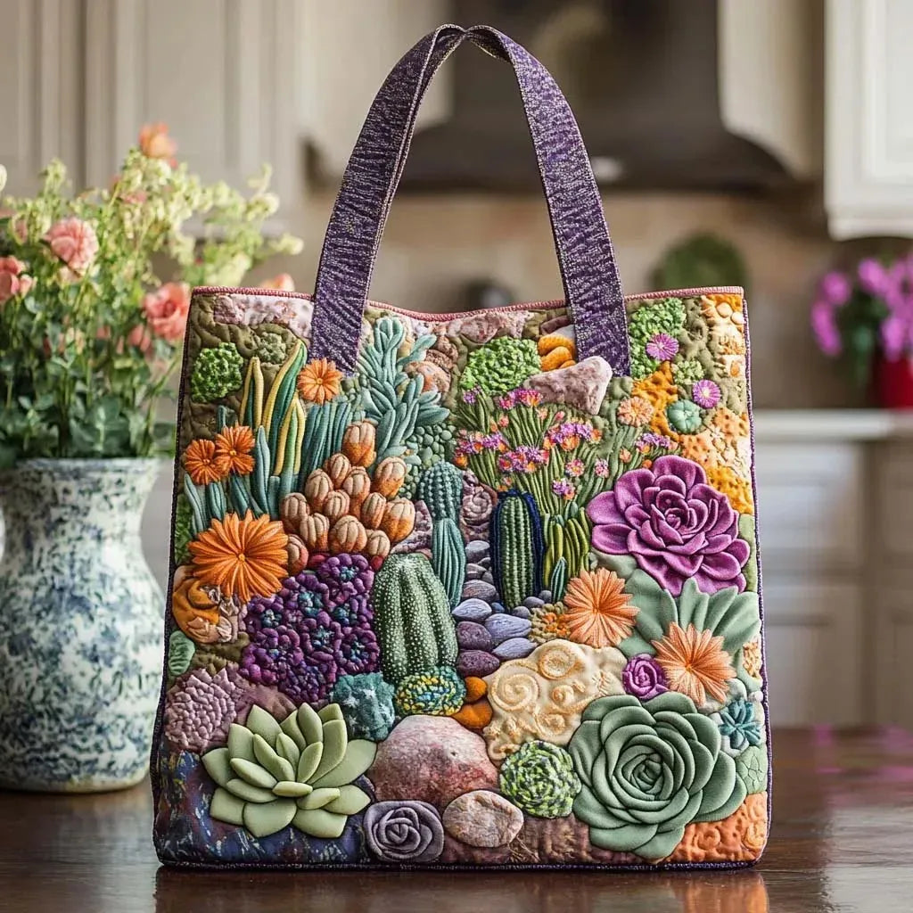 Bolsa Artesanal – Jardín de Suculentas