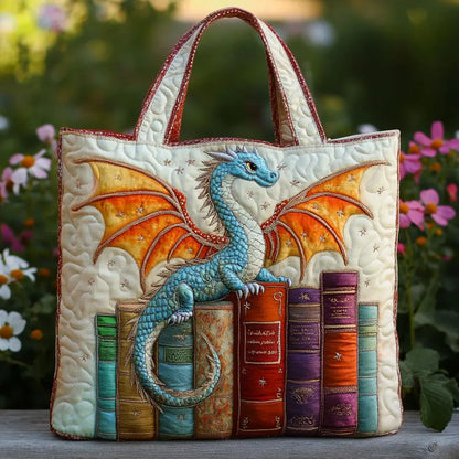 Bolsa Acolchada – Dragón Esmeralda Guardián de los Libros