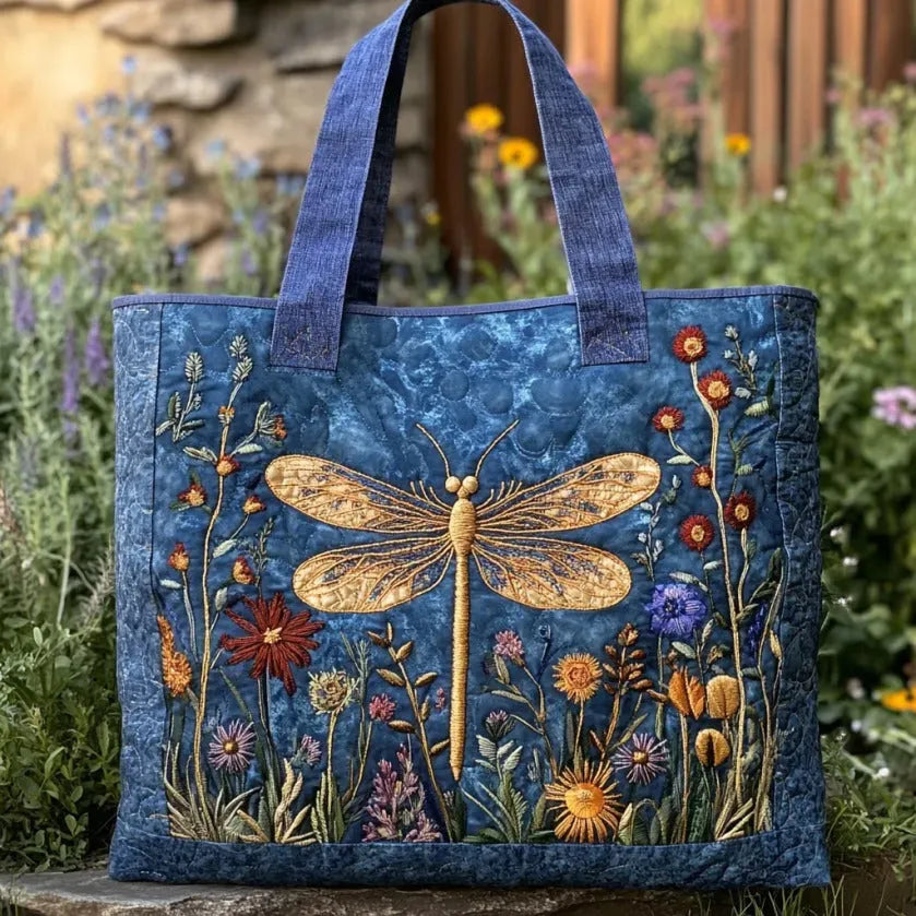 Bolsa Acolchada – Libélula Dorada