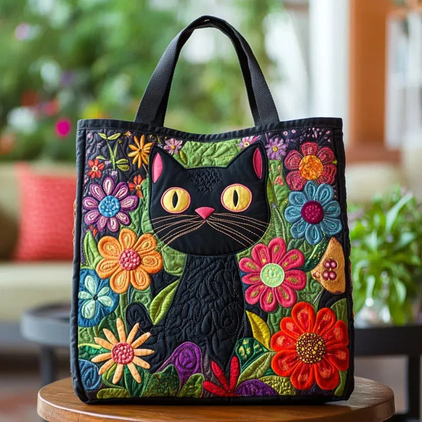 Bolsa Acolchada – Gato Negro Encantado