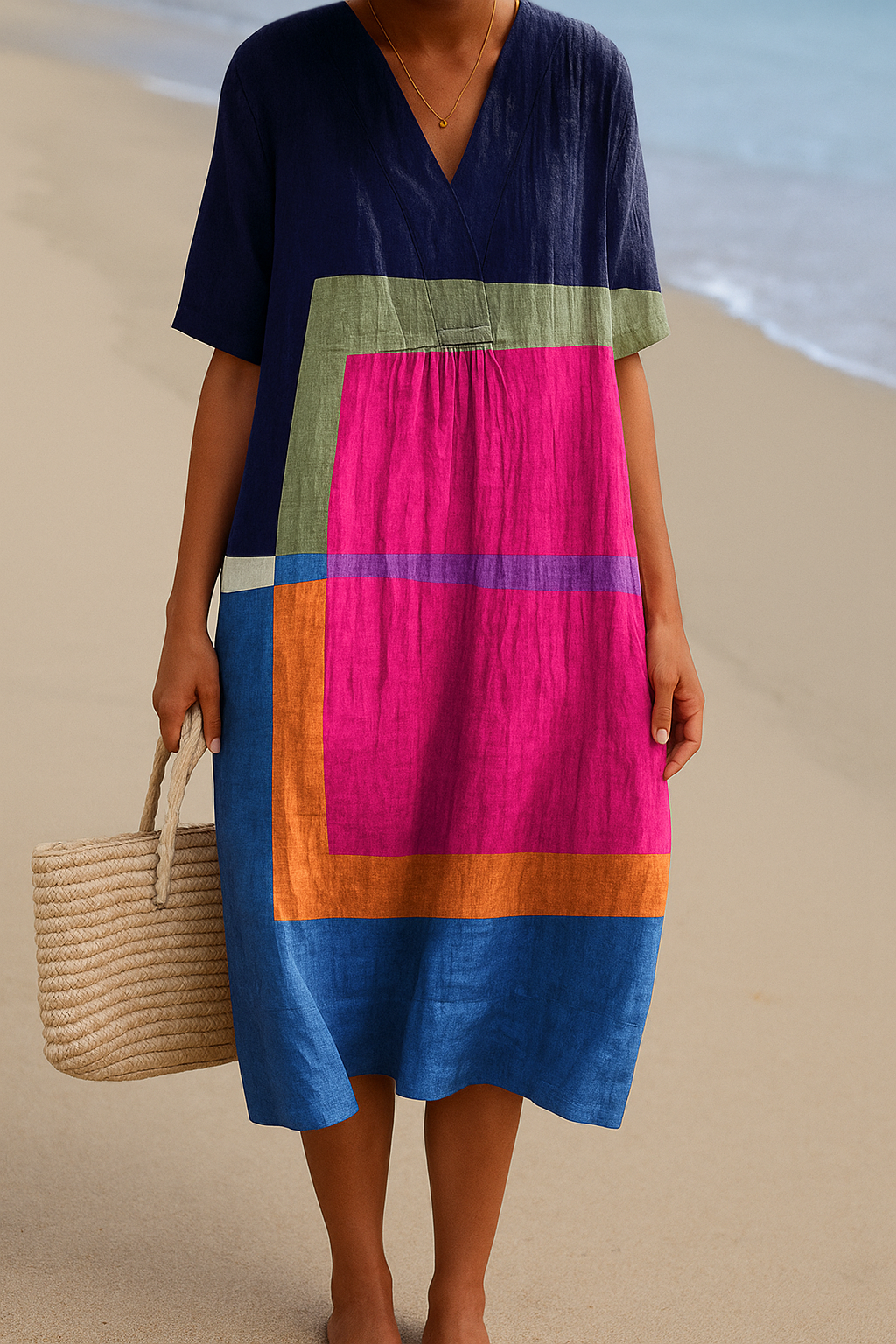 Vestido de Verano Cómodo Celestún