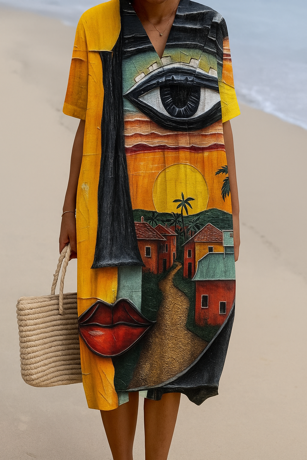 Vestido de Verano Cómodo Cuastecomate