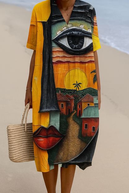 Vestido de Verano Cómodo Cuastecomate