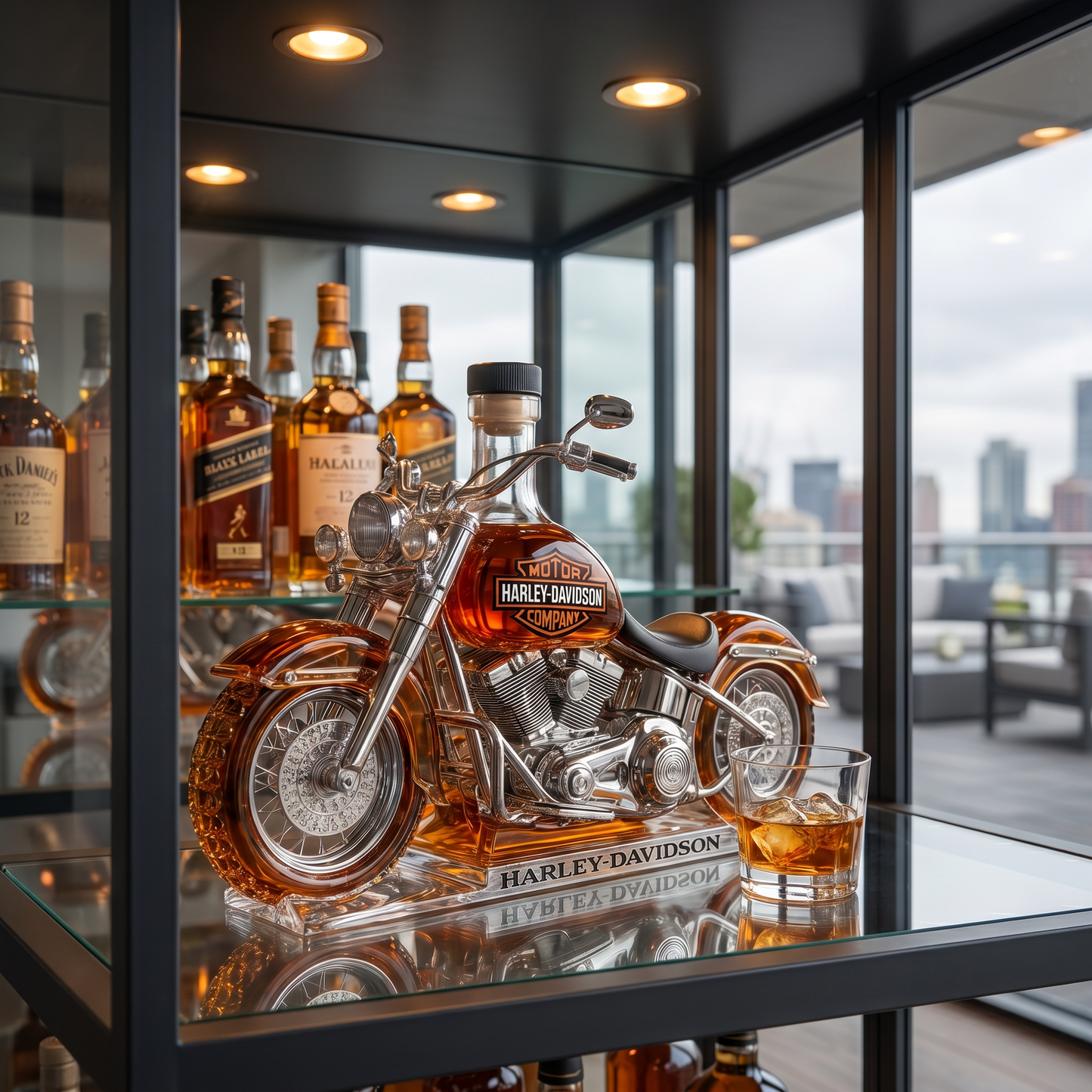 Licorera de Whisky – Edición Harley-Davidson