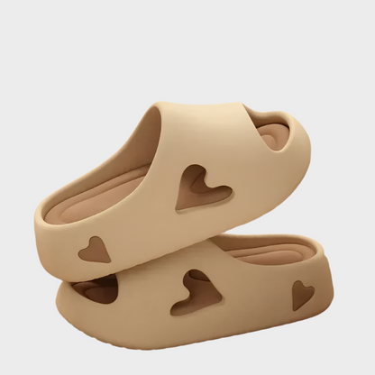 Chanclas en Forma de Corazón
