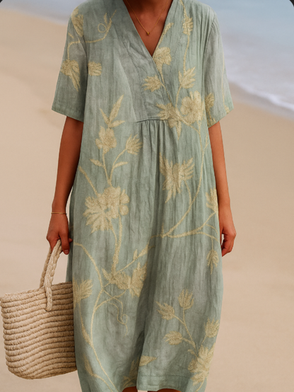 Vestido de Verano Cómodo Costa Esmeralda