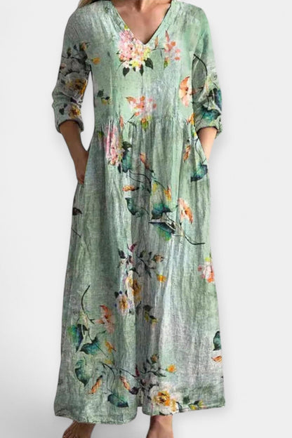 Vestido de Verano Cómodo Pekín