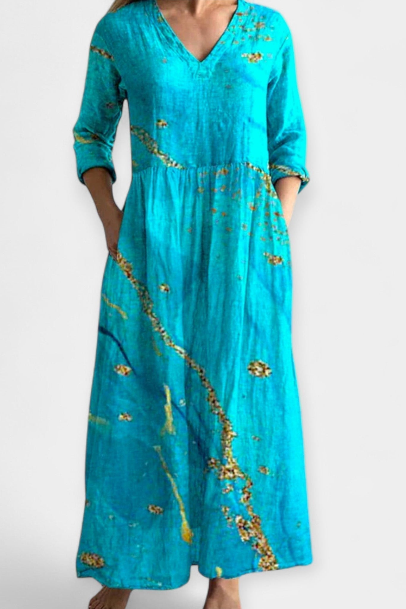 Vestido de Verano Cómodo Pekín