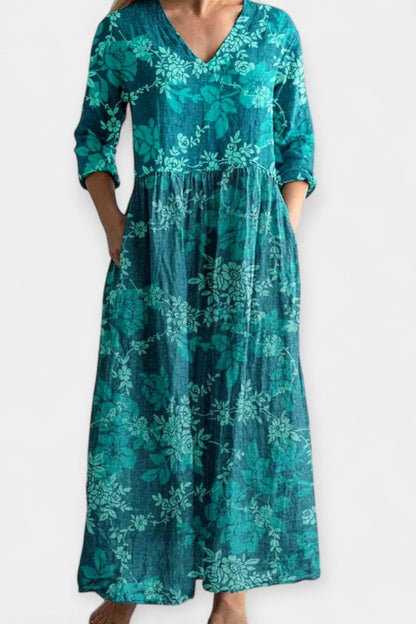 Vestido de Verano Cómodo Pekín