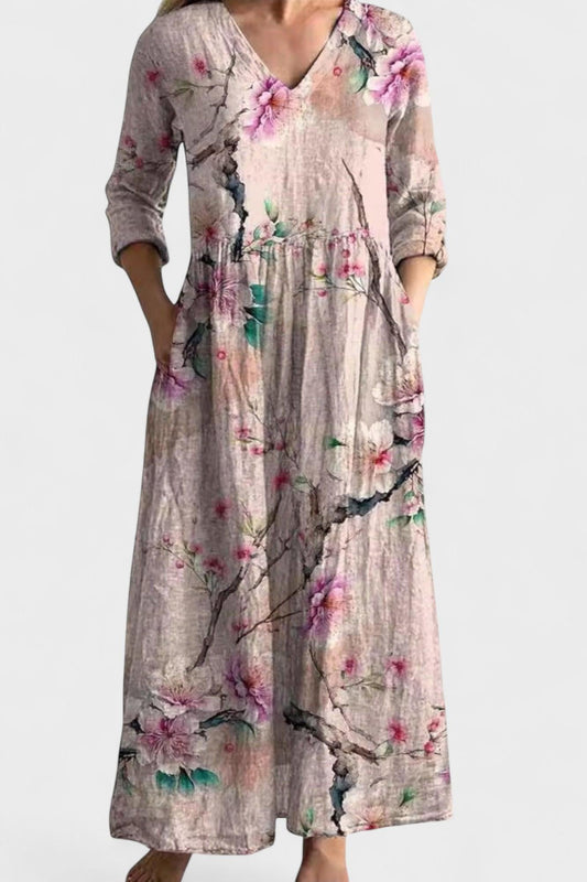Vestido de Verano Cómodo Pekín