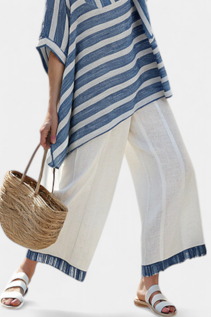 Conjunto de Lino Mediterráneo