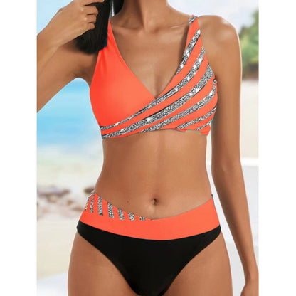 Top halter impreso