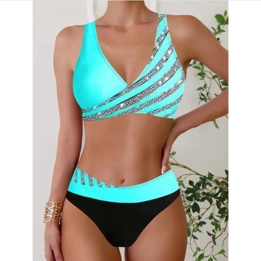 Top halter impreso