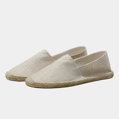 Cómodas espadrilles de tela