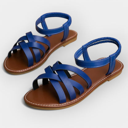 Sandalias hechas a mano con tiras ajustables