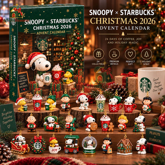 Snoopy Starbucks Christmas 2026 Advent Calendar
