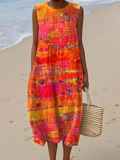 Vestido de Verano Cómodo Camboya