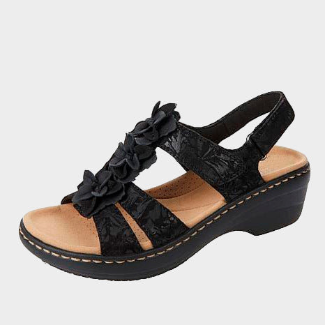Sandalias bordadas – ortopédicas