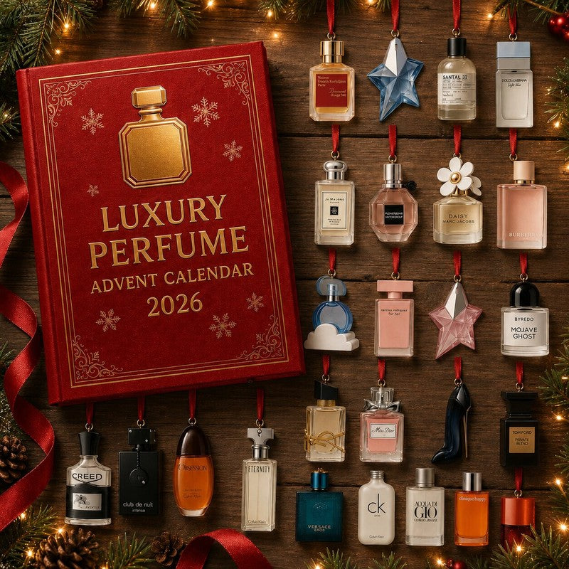 Calendario de Adviento - Tema de perfumes con 24 sorpresas