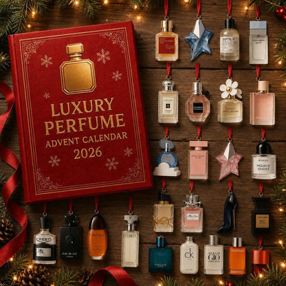 Calendario de Adviento - Tema de perfumes con 24 sorpresas