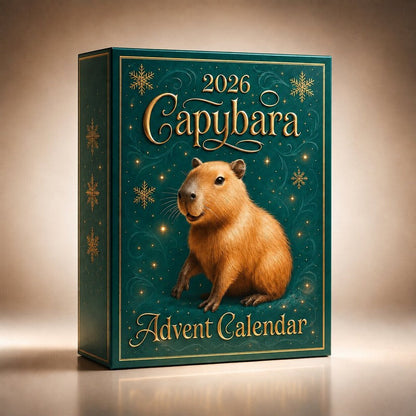 Calendario de Adviento de capibara 2026 - Cuenta atrás para Navidad