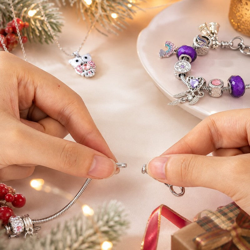 Calendario de Adviento de pulseras DIY 2026 - Cuenta regresiva para Navidad