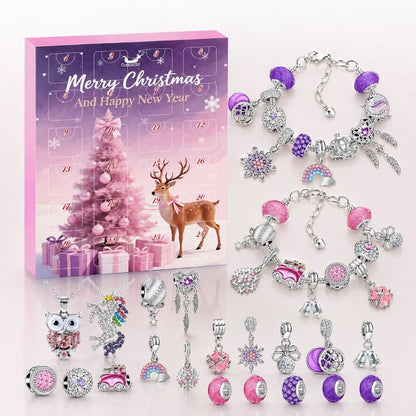 Calendario de Adviento de pulseras DIY 2026 - Cuenta regresiva para Navidad