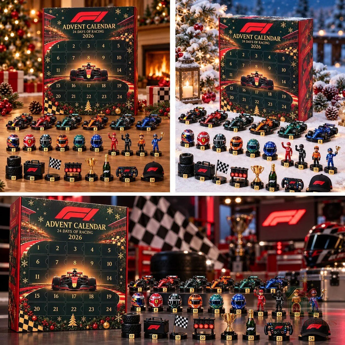 F1 Formula 1 Advent Calendar 2026 – 24 Days of Racing