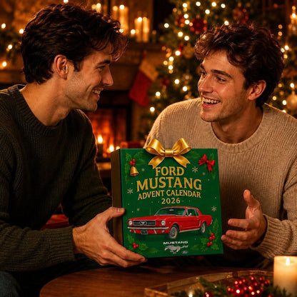 Calendario de Adviento del Ford Mustang - 24 modelos de coches en miniatura