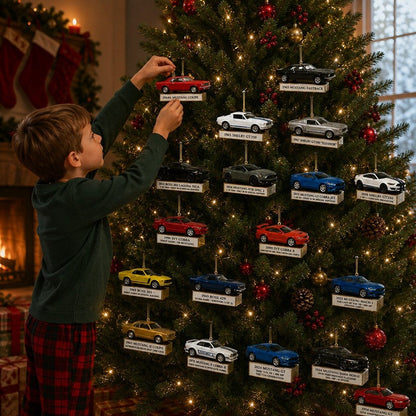 Calendario de Adviento del Ford Mustang - 24 modelos de coches en miniatura
