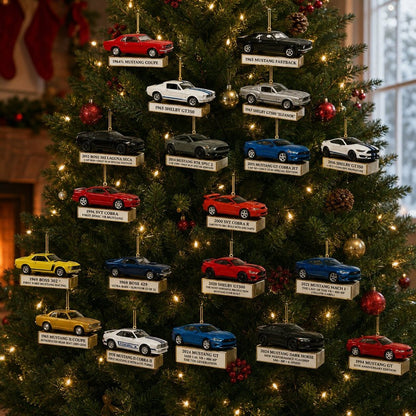 Calendario de Adviento del Ford Mustang - 24 modelos de coches en miniatura