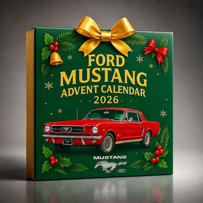 Calendario de Adviento del Ford Mustang - 24 modelos de coches en miniatura