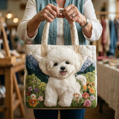 Bolsa Artesanal Acolchada – Perrito Encantador