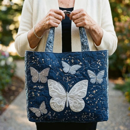 Bolsa Artesanal – Mariposa Plateada