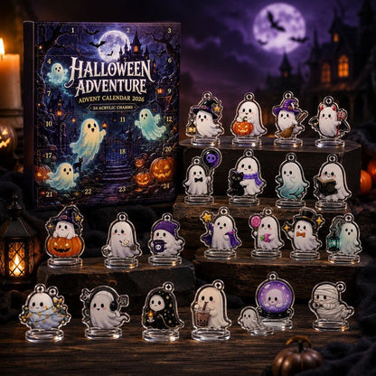 Calendario de Adviento de Halloween 2026 con 24 dijes