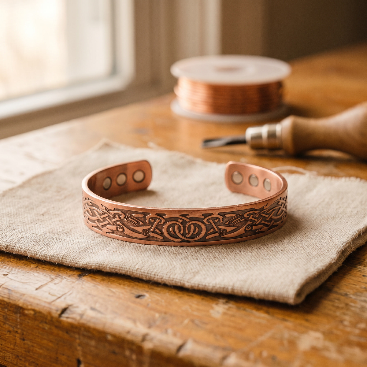 Pulsera de cobre Colada