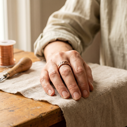 Anillo de cobre Turba