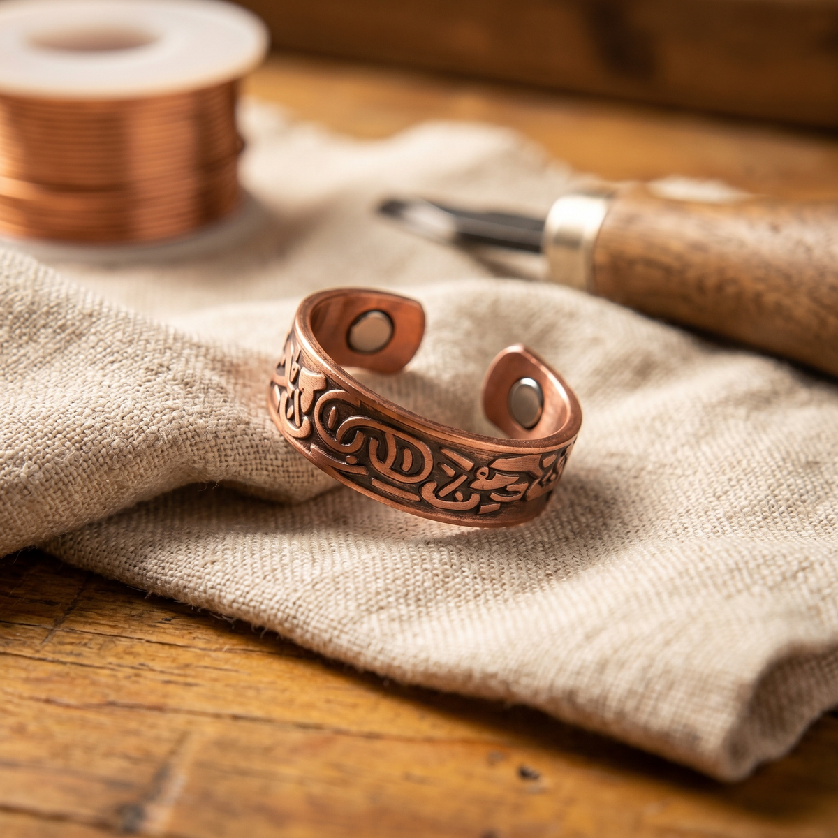 Anillo de cobre Mimbre