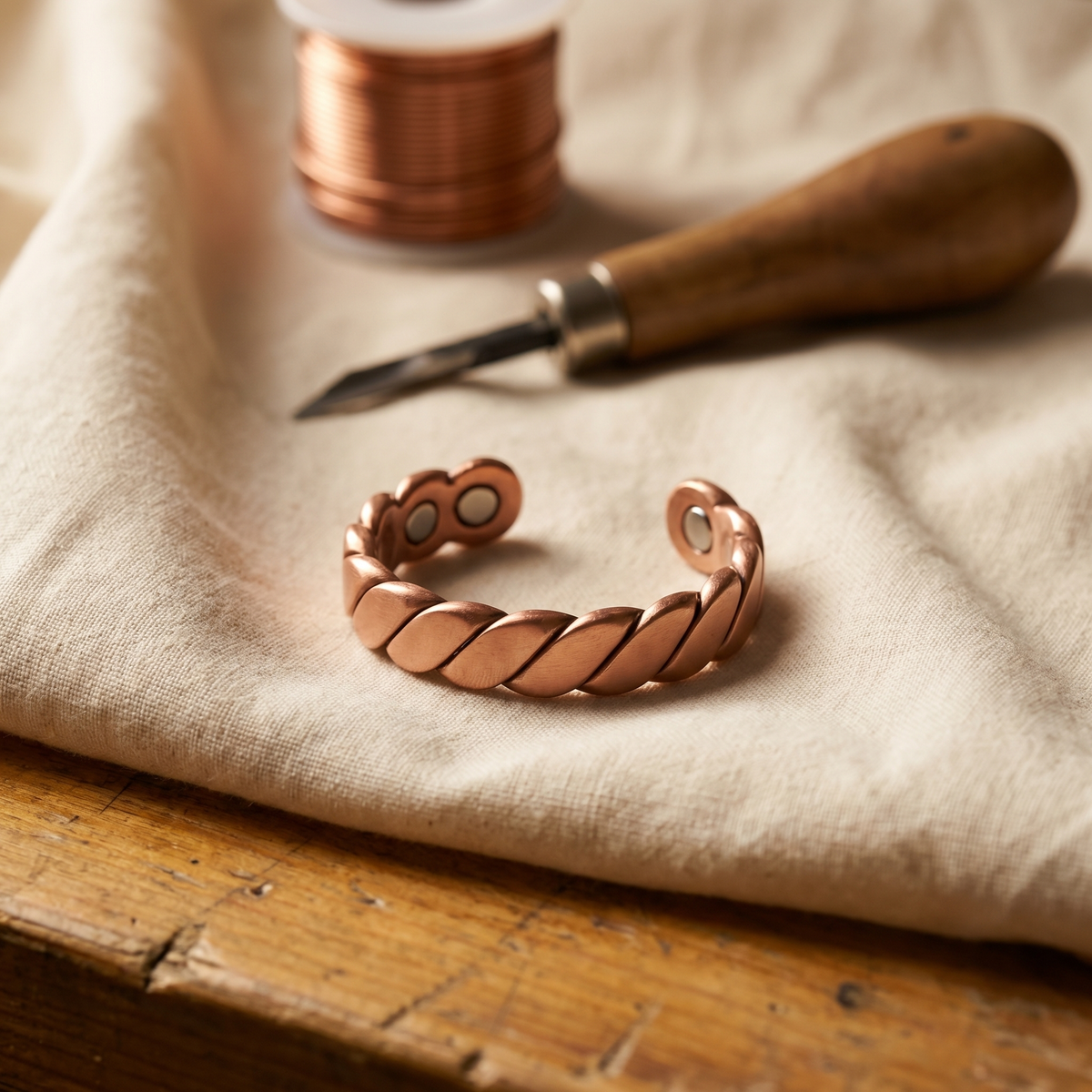 Anillo de cobre Loma