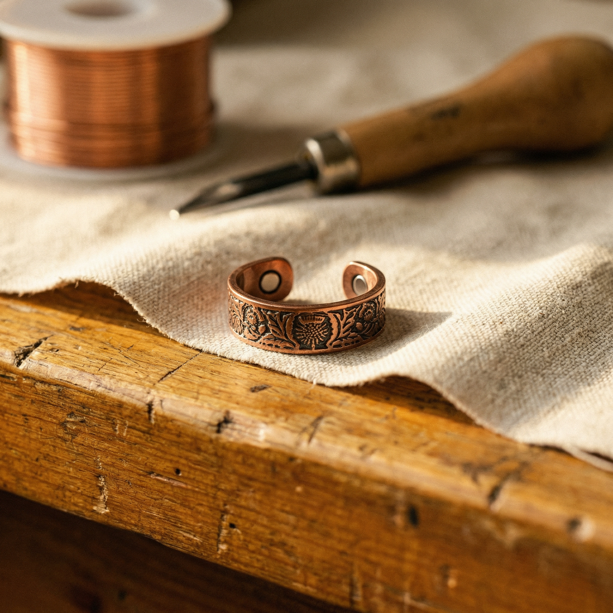 Anillo de cobre Palapa