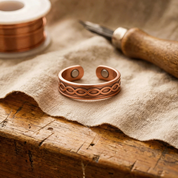 Anillo de cobre Brasa