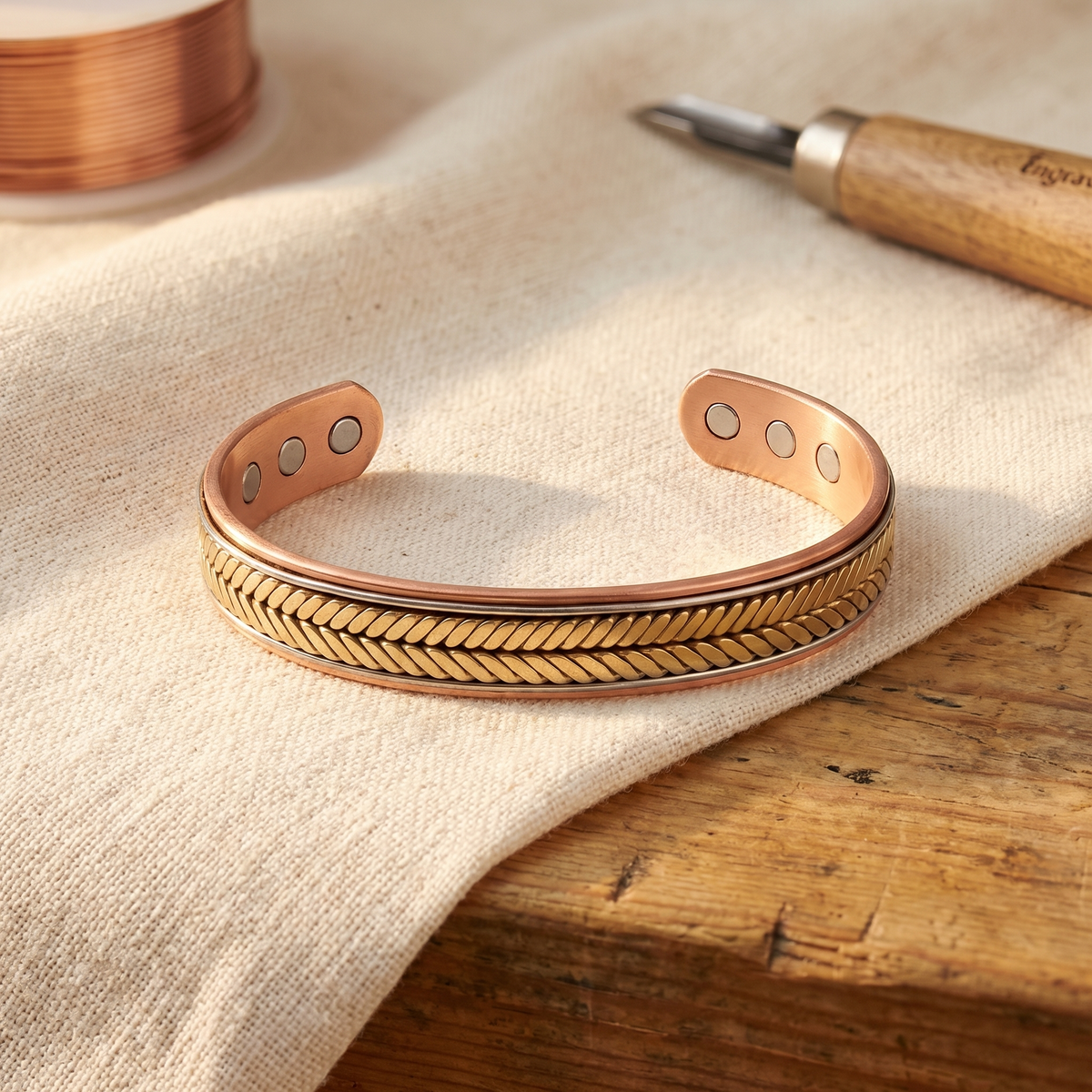 Pulsera de cobre Cosecha
