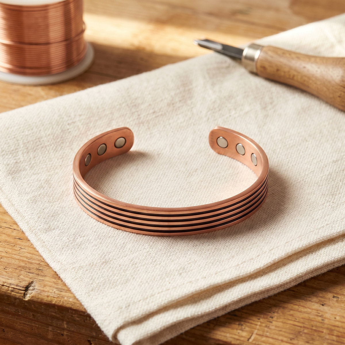 Pulsera de cobre Salvia