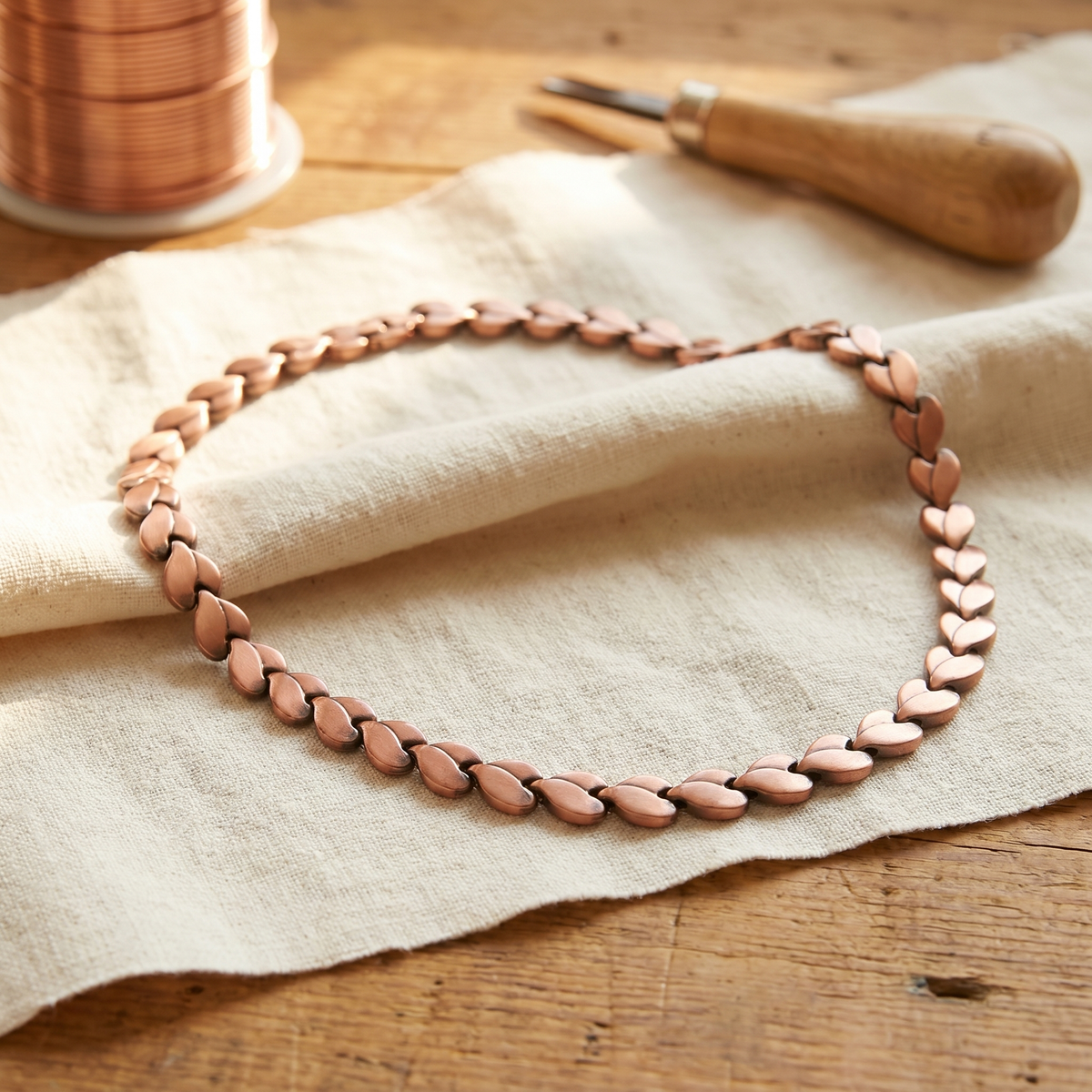 Collar de cobre Rosal