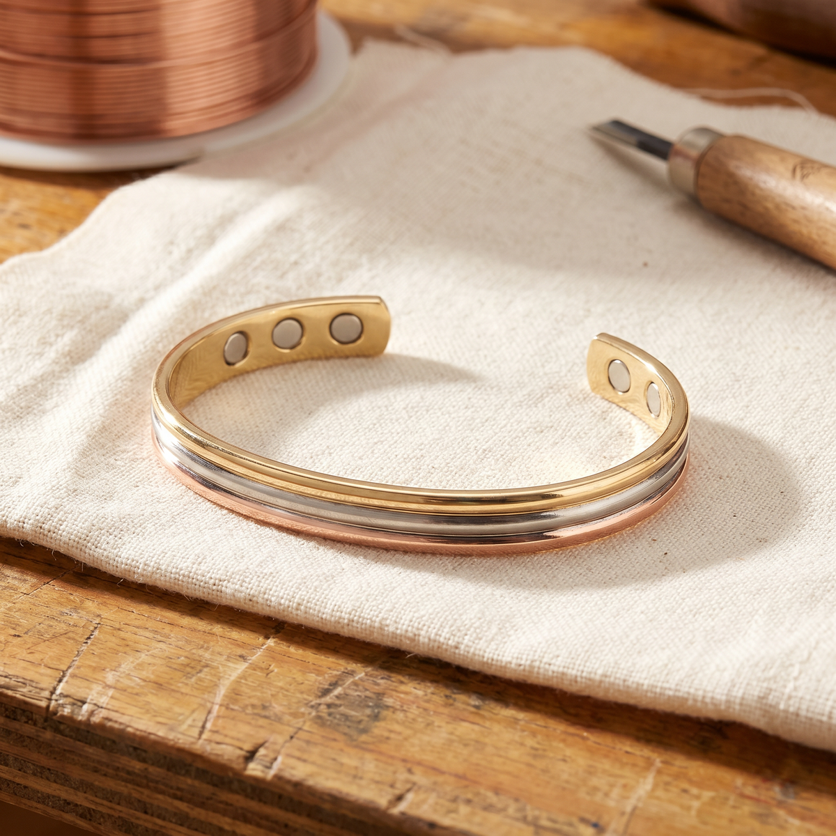 Pulsera de cobre Cumbre