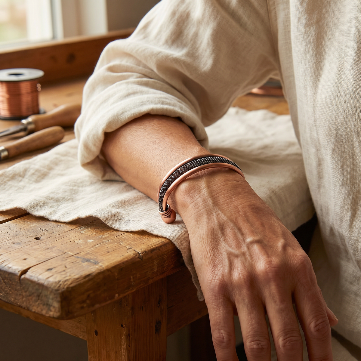 Pulsera de cobre Cenote