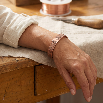 Pulsera de cobre Retama
