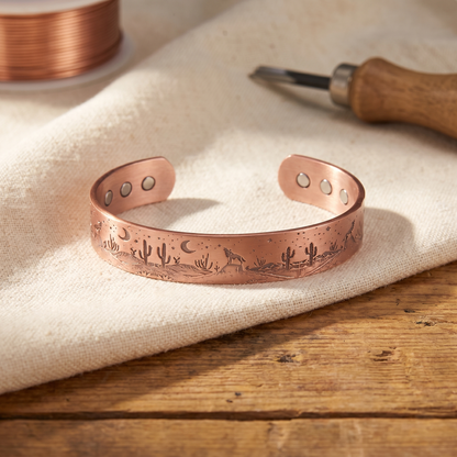 Pulsera de cobre Caleta
