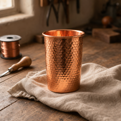 Vaso de cobre puro