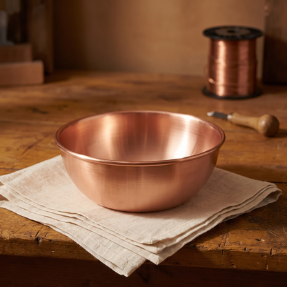 Bowl de cobre martillado a mano